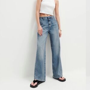 REFORMATION Tomas Super Wide Leg Slouch Trouser Jeans size 26